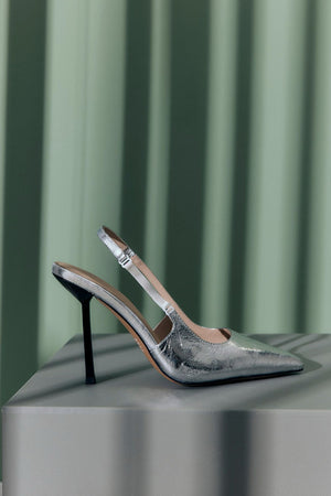 Lana Wilkinson Aylah Heel | Silver