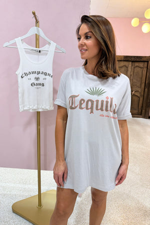 The Laundry Room Tequila Oversized Tee | Star Dust