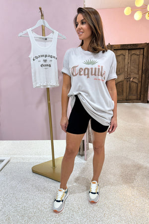 The Laundry Room Tequila Oversized Tee | Star Dust