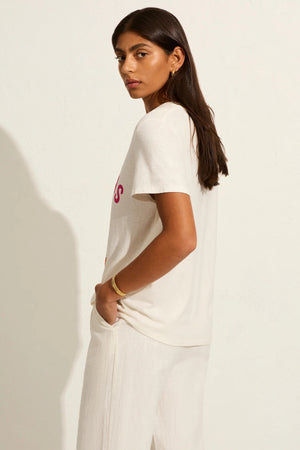 Auguste The Label Boots Classic Tee | White