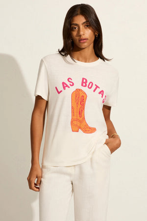 Auguste The Label Boots Classic Tee | White