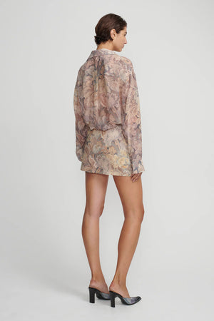 Hansen & Gretel Teller Mini Skirt | Antique Floral