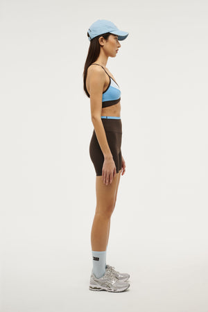 P.E Nation Overland 2 Sports Bra | Ethereal Blue