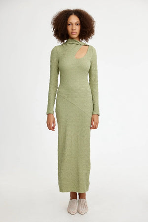 Significant Other Brielle Long Sleeve Midi Dress | Sage