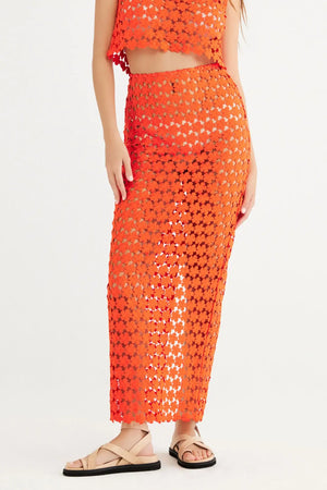 Rumer Capri Skirt | Coral