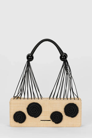 The Wolf Gang Thea Applique Shoulder Bag | Natural