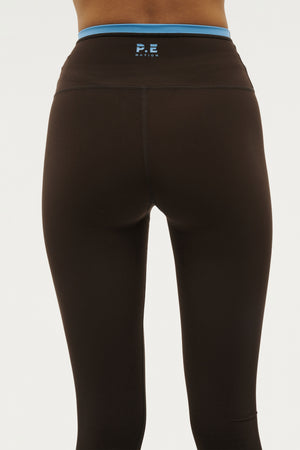 P.E Nation Vita Full Length Legging | Coffee