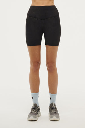 P.E Nation Actualise 5" Bike Short | Washed Black