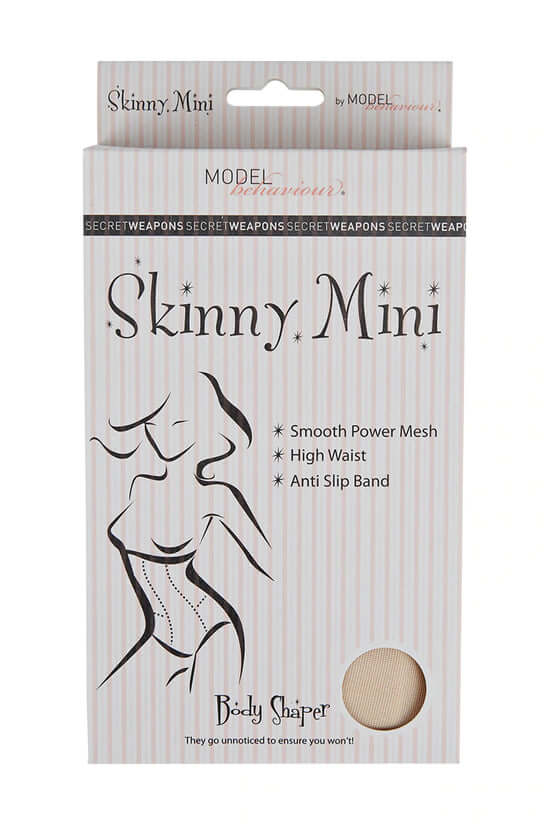 Secret Weapon Skinny Mini High Waist Shapewear | Nude