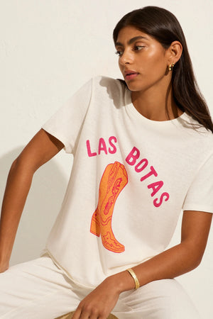 Auguste The Label Boots Classic Tee | White