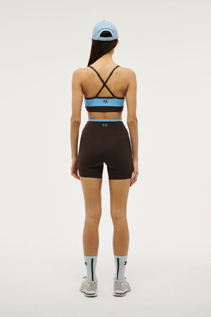 P.E Nation Overland 2 Sports Bra | Ethereal Blue