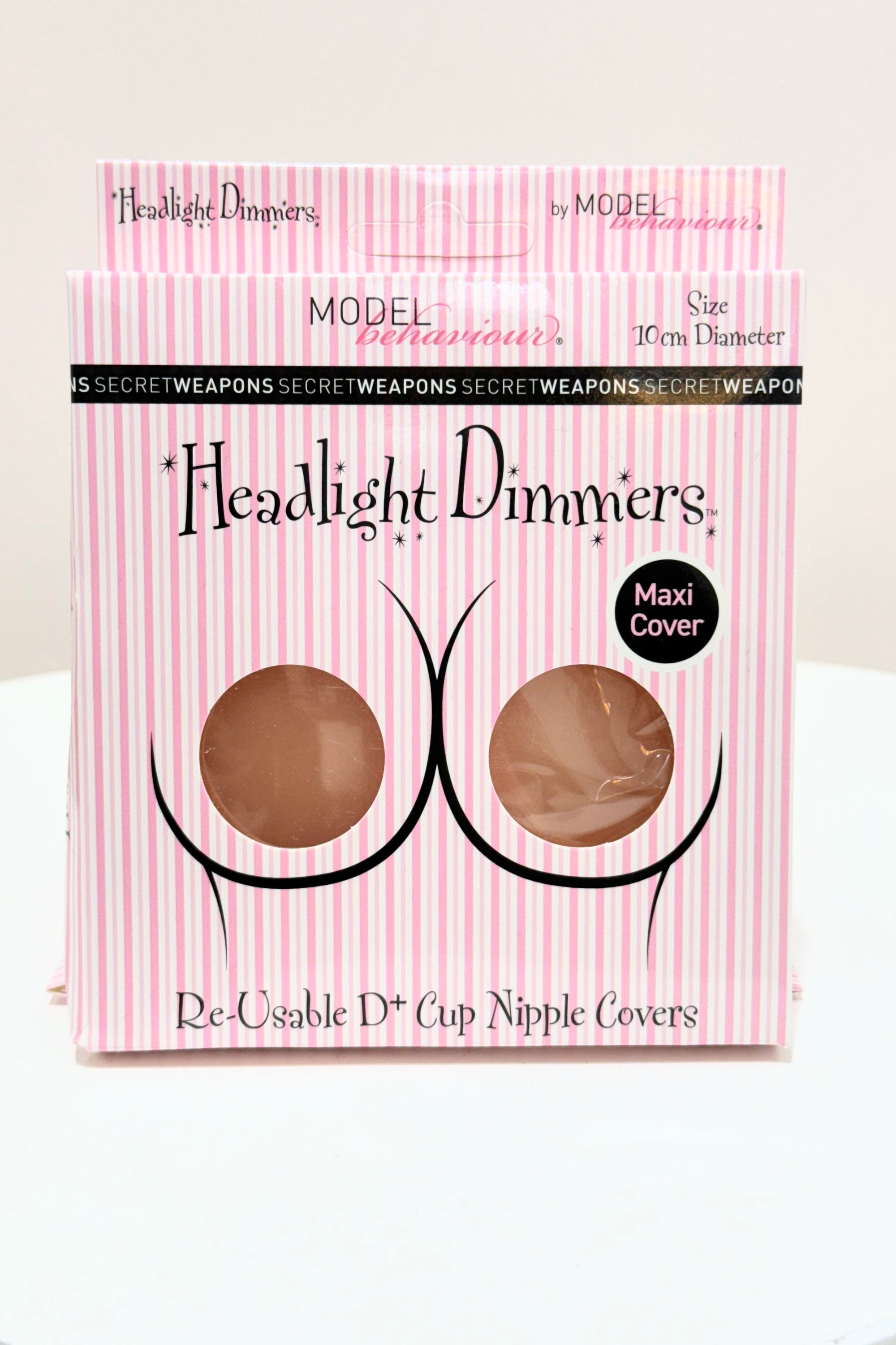 Secret Weapons Headlight Dimmers Round Maxi Cover | Nude
