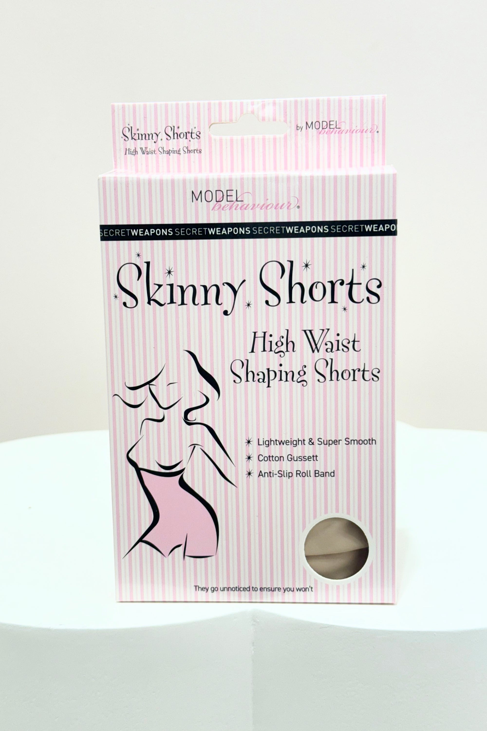 Secret Weapons Skinny Shorts Shapewear | Nude