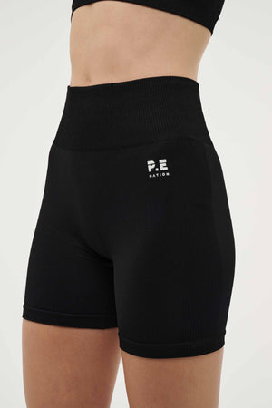 P.E Nation Restore Seamless 5" Bike Short | Black || BEST SELLER / RESTOCKED