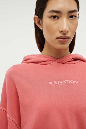 P.E Nation Transition Hoodie | Poppy Red