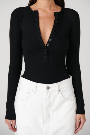 Bayse Brand Lara Bodysuit | Black || BEST SELLER / RESTOCKED