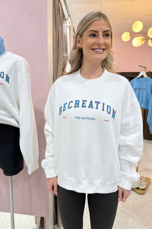 P.E Nation Heyward Sweat | Optic White