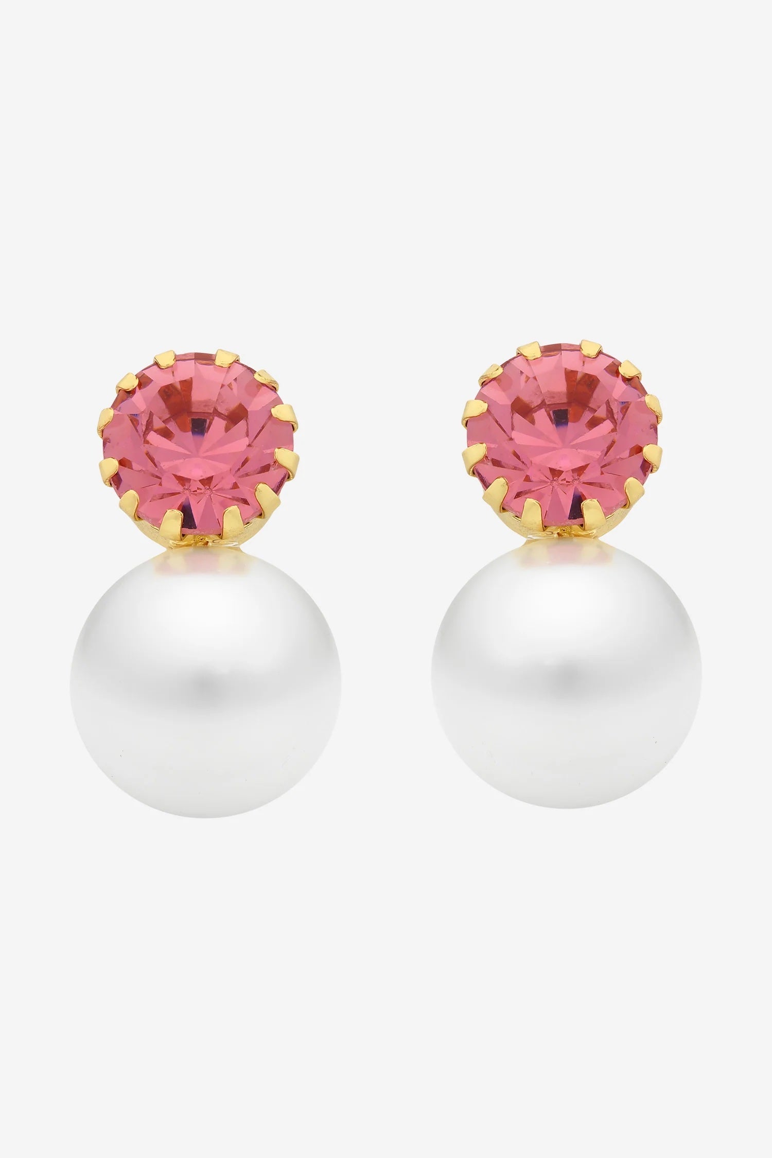 Liberte Vera Pearl Earring | Pink