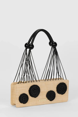 The Wolf Gang Thea Applique Shoulder Bag | Natural