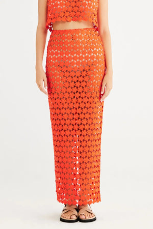 Rumer Capri Skirt | Coral