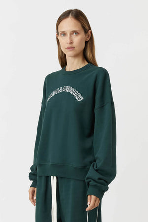 C&M Camilla & Marc Myla Crew | Forest Green