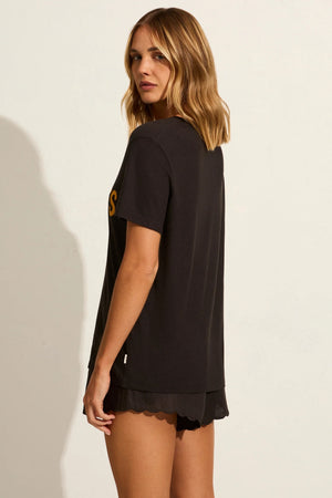 Auguste The Label Lemons Classic Tee | Black