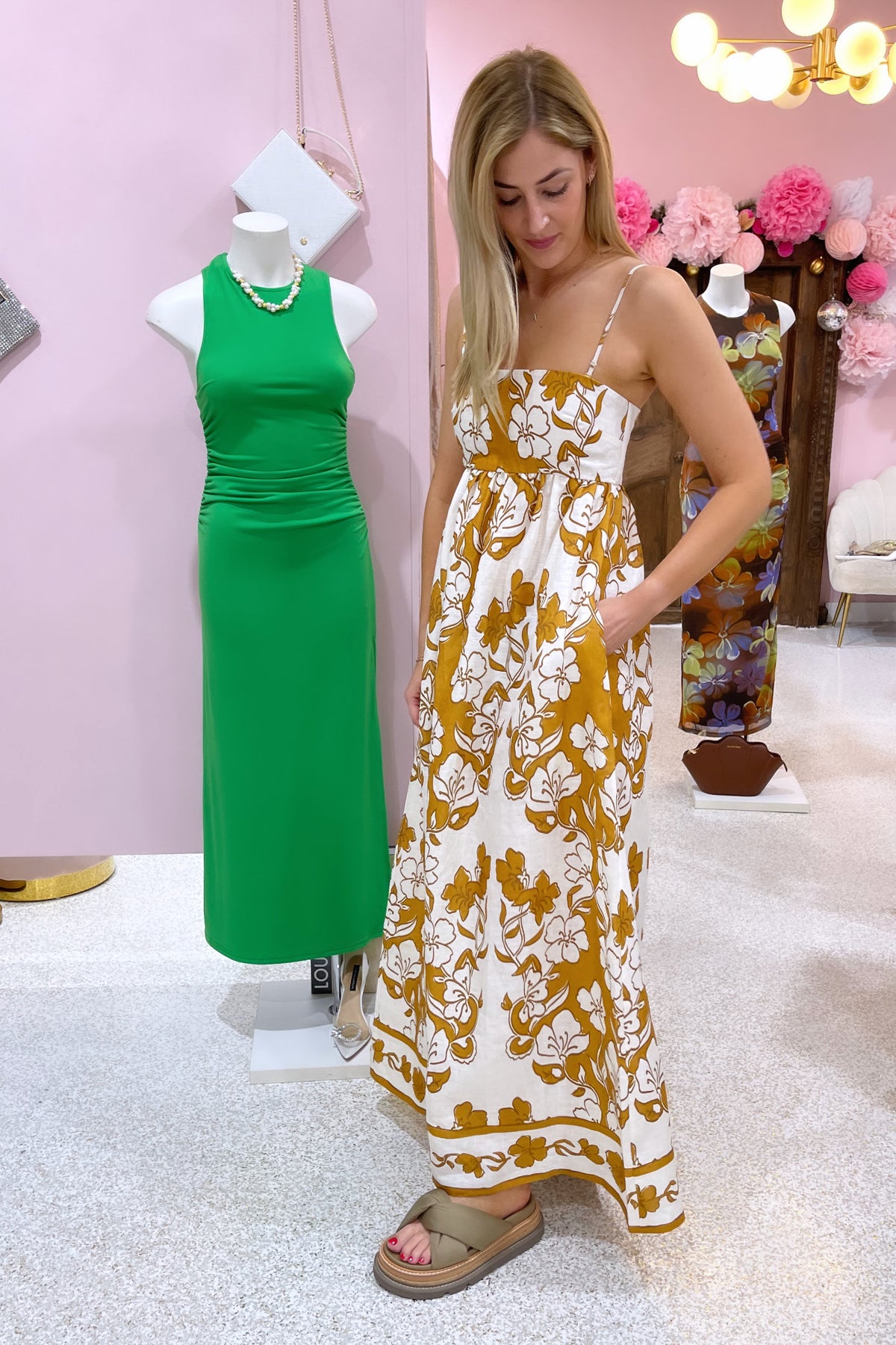 Hansen & Gretel Akacia Maxi Dress | Sunset Surf || Fifi & Annie Boutique