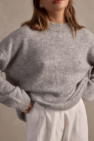 Raef The Label Amelia Knit | Grey