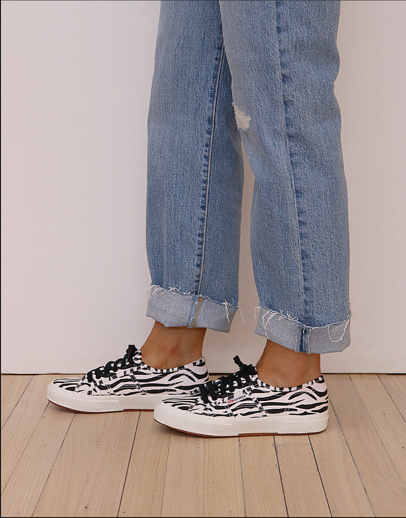 Superga zebra best sale