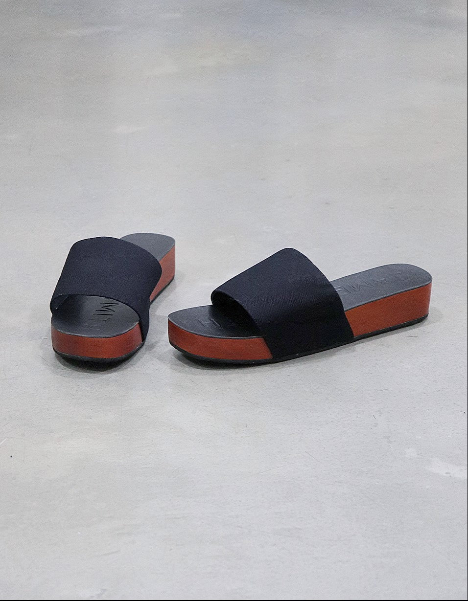 James Smith Como Slip On Black Canvas - Fifi & Annie