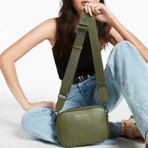 Status Anxiety Plunder With Webbed Strap Bag | Khaki