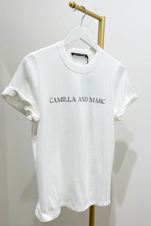 C&M Camilla & Marc Asher Tee | White BEST SELLER / RESTOCKED