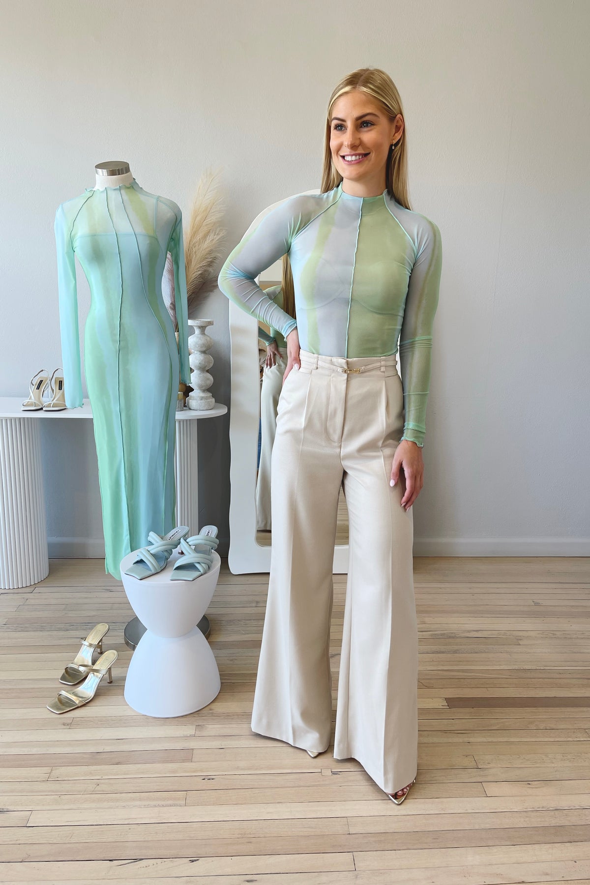 Welcome To Joy Pink Wide Leg Pants – Shop the Mint