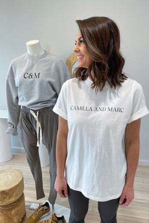 C&M Camilla & Marc Asher Tee | White BEST SELLER / RESTOCKED