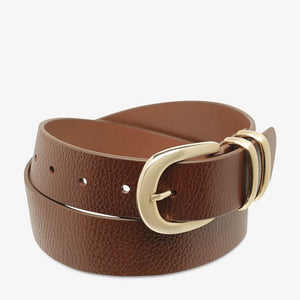 Status Anxiety Let It Be Belt | Tan/Gold