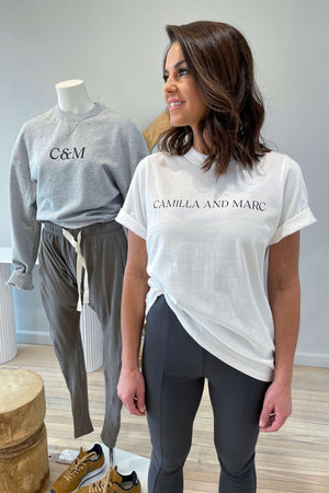 C&M Camilla & Marc Asher Tee | White BEST SELLER / RESTOCKED