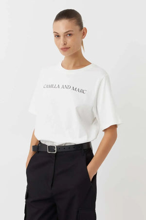 C&M Camilla & Marc Asher Tee | White BEST SELLER / RESTOCKED