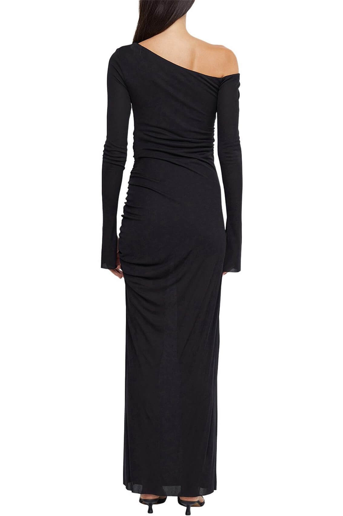 Bec & Bridge Monette Asym Long Sleeve Maxi Dress | Black || Fifi ...