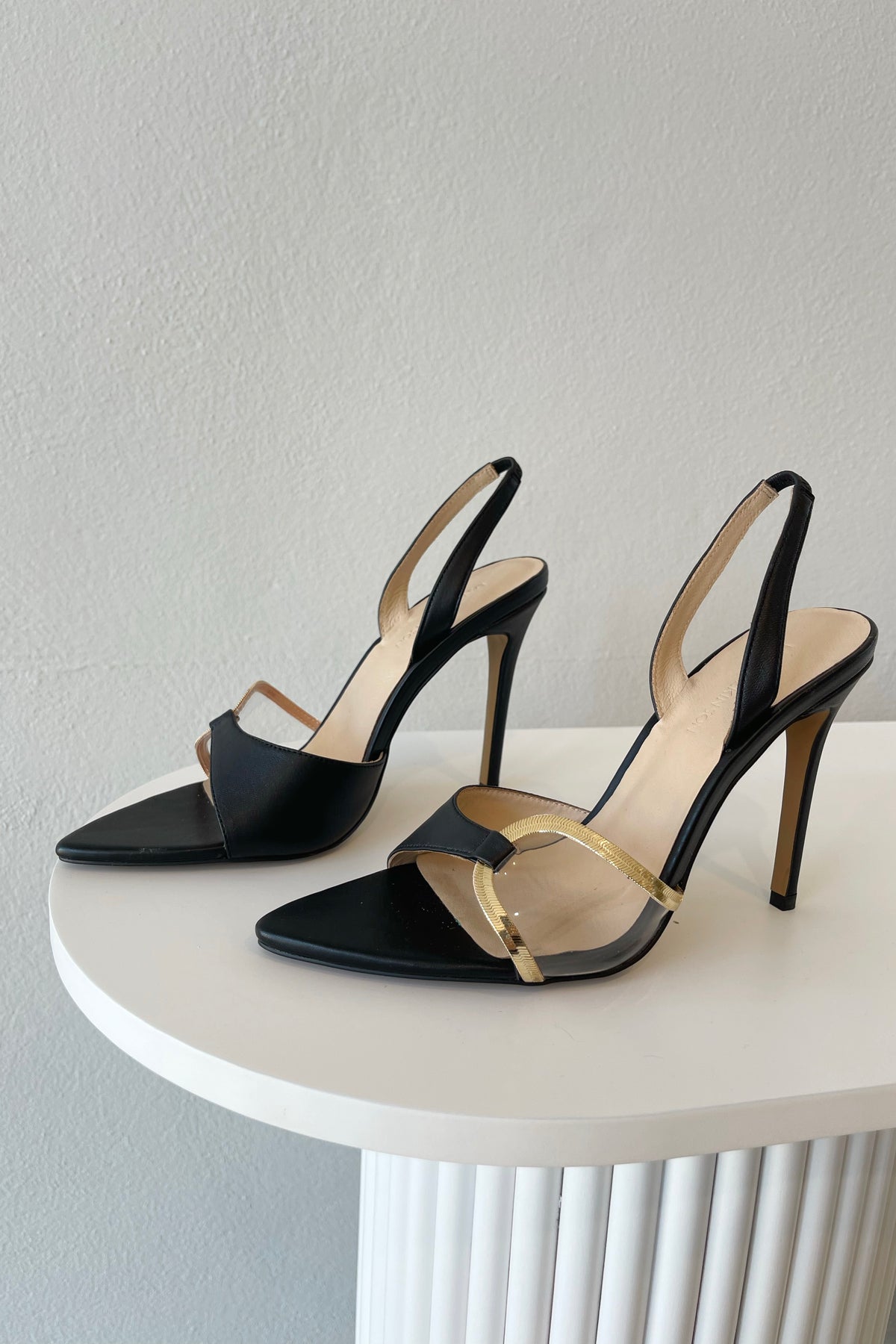 Lana Wilkinson Caitlin Heel | Black || Fifi & Annie Boutique