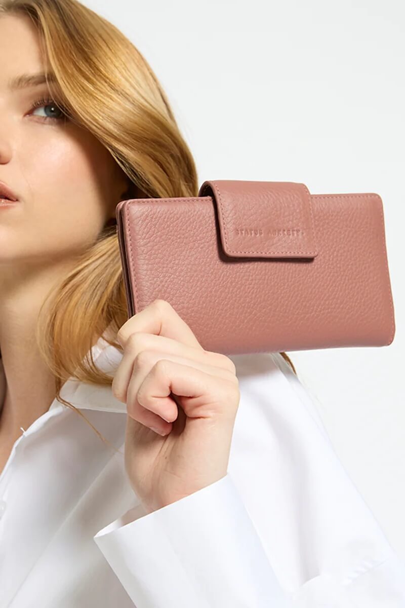 Status Anxiety Ruins Wallet | Dusty Rose