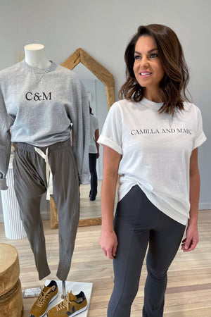 C&M Camilla & Marc Asher Tee | White BEST SELLER / RESTOCKED