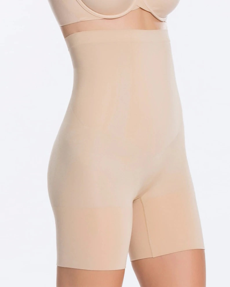 Spanx Suit Your Fancy High-Waist Thong in Champagne Beige - Fifi & Annie
