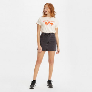 Levi's Ribcage Skirt | Washed Black