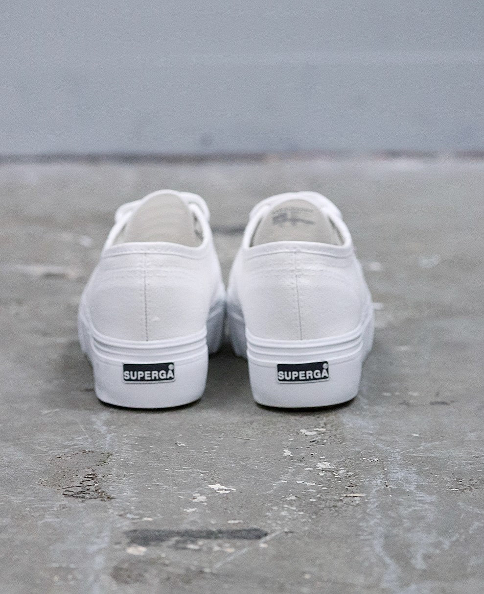 Superga hotsell full white